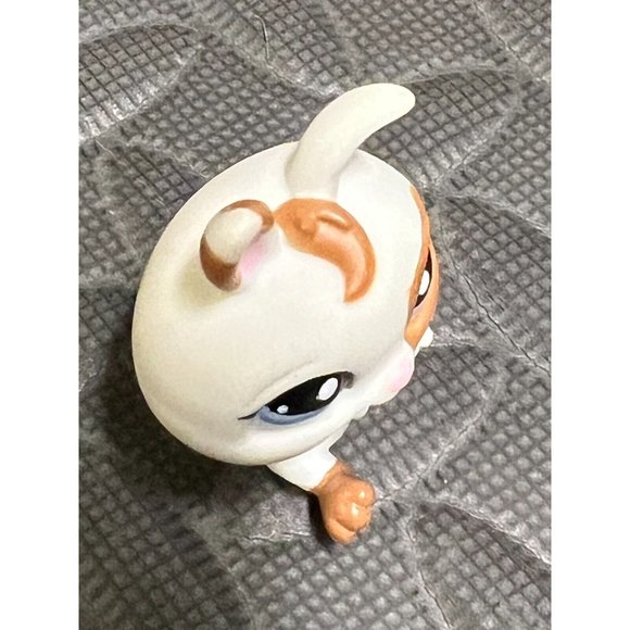 Littlest Pet Shop LPS Bunny rabbit 1359 Figure Easter Basket Cake Topper Cupcake - Picture 5 of 9